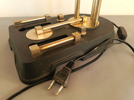 Image 1 of Lampe de table Bauhaus, prototype - Londres 1931. Design de Marcel Breuer ?