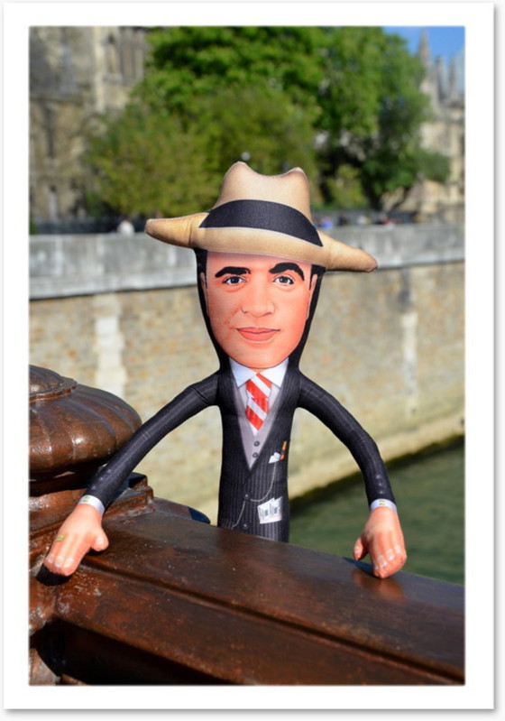 Image 1 of Al Capone cadeau | Al Capone decoratie | Al Capone verzamelpop | Speakeasy kunst