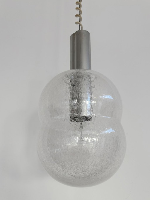 Lampe Modell Biloba aus Muranoglas von Afra und Tobia Scarpa für Flos, Italien, 1960er Jahre