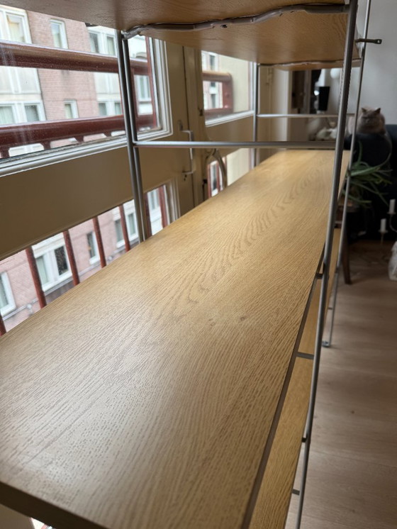 Image 1 of Vintage Enetri Ikea shelving unit, designed by Niels Gammelgaard.