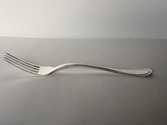 Image 1 of Wilkens Sterling Silver Swedish Faden cutlery 90 pieces 