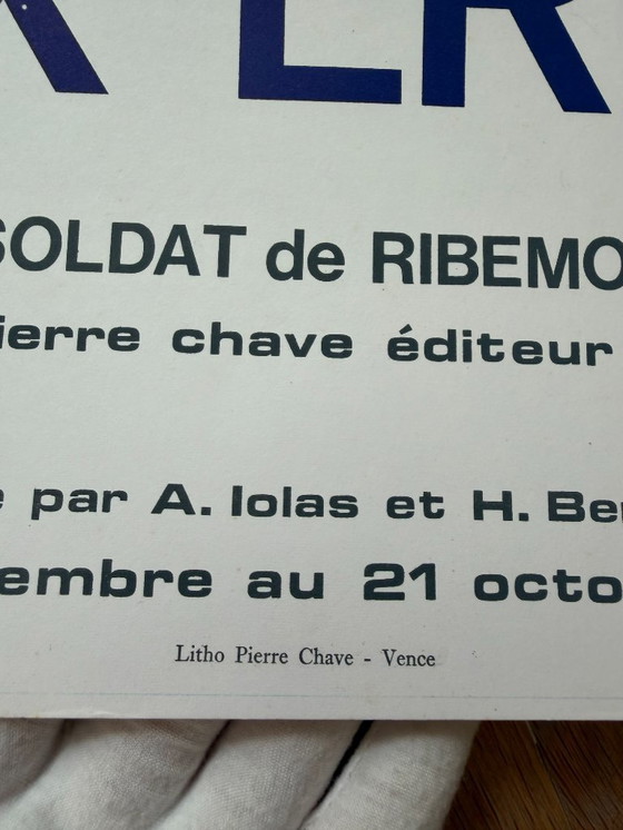 Image 1 of Max Ernst – (1891–1976) Ausstellungsplakat „La Ballade du Soldat“ (1972, Galerie Berggruen), gedruckt in Frankreich