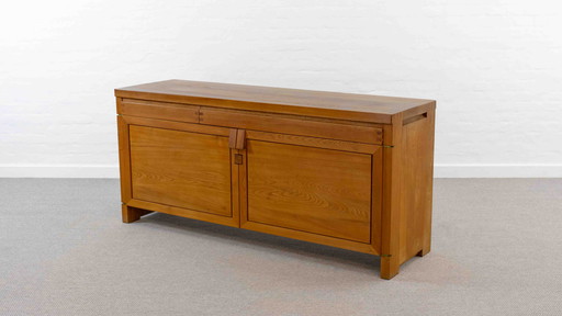 Sideboard R08 by Pierre Chapo in Solid Elm