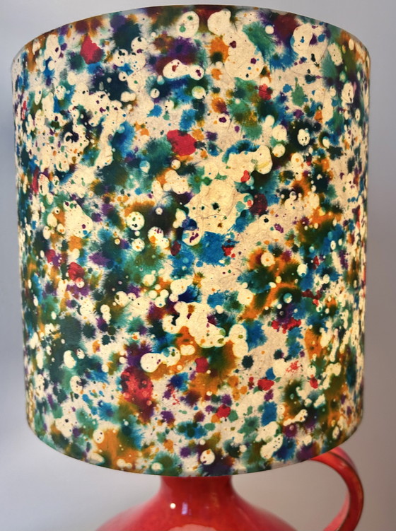 Image 1 of Upcycled table lamp made from a vintage vase - West German Pottery