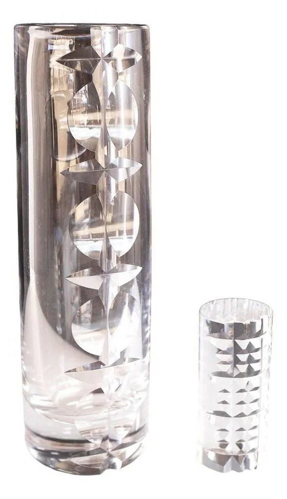 Image 1 of Vase by Mona Morales Schildt for Kosta, 1960s, set of 2