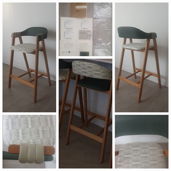 Image 1 of Design authentique - Tabouret de bar Mathilda de Patricia Urquiola pour Moroso (3 unités)