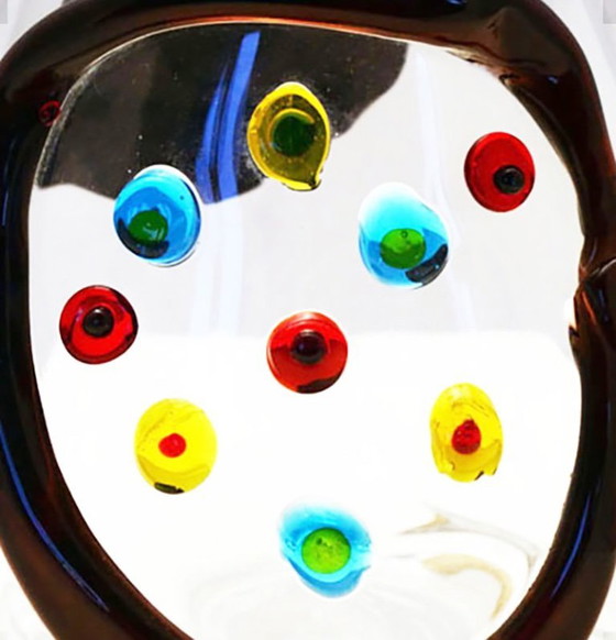 Image 1 of Vase Fulvio Bianconi « Primavera » pour Mazzega Murano, années 1970