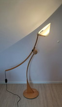 DOMUS Type 6304 Adjustable Floor Lamp – Original Lunopal Shade