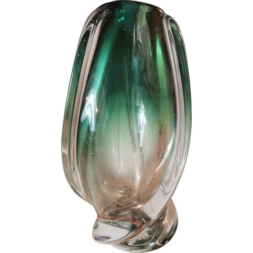 Vase vintage Verrerie italienne 1970