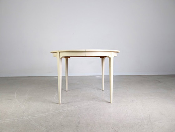 Image 1 of Tavolo da pranzo di metà secolo Svante Skogh in legno, stile country skandi, stile shabby chic