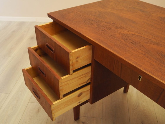 Image 1 of Scrivania in teak, design danese, anni '70, prodotta in Danimarca