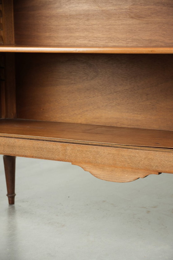 Image 1 of Subtile bibliothèque/commode ancienne anglaise de la fin du XIXe siècle, d'une belle apparence.