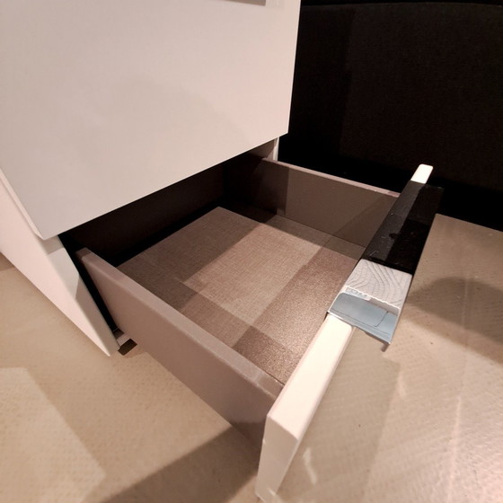 Image 1 of Nolte Consuelo 700 bedside table polar white 3 drawers