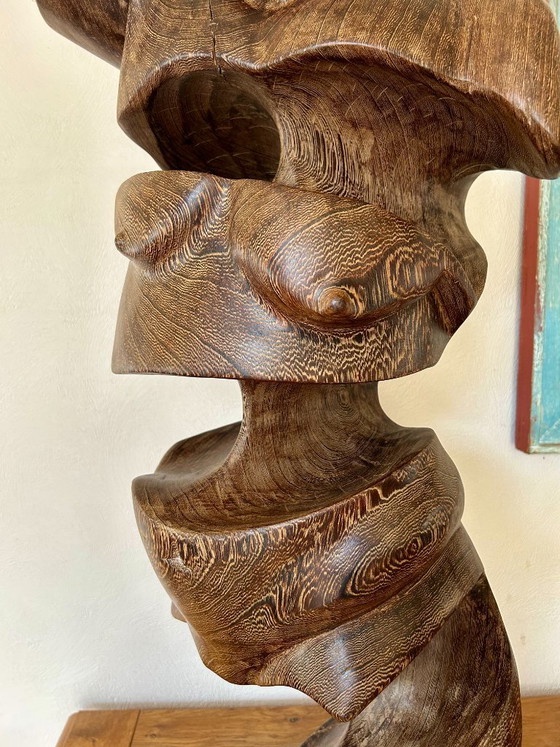 statue of a torso man – Beeldhouwkunst, Hout (photo 11 of 17)