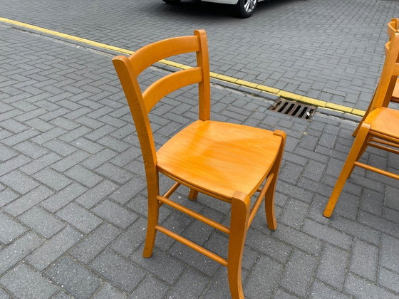 Image 1 of Set di 6 sedie da pranzo vintage Marocca di Vico Magistretti per DePadova