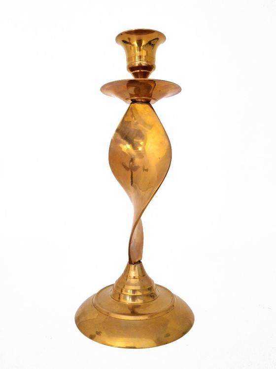 Candlestick Set Brass Copper – Candle holders, Metal (photo 4 of 8)