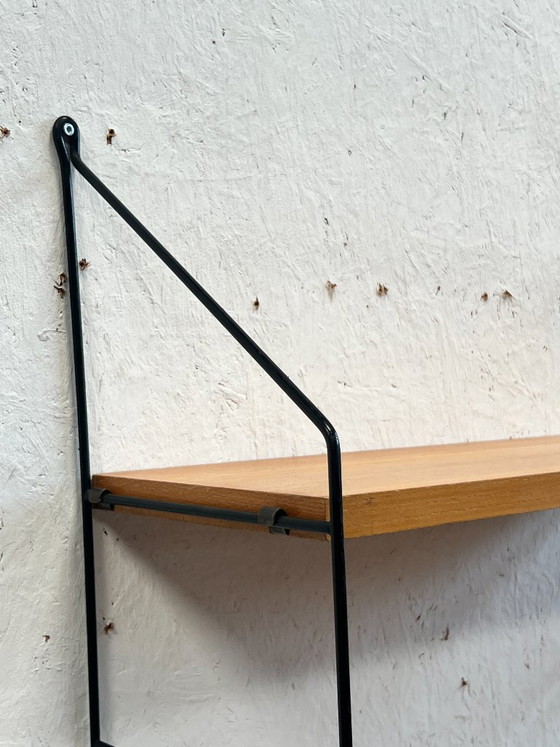 Appendiabiti da parete vintage, String, Svezia, anni '70 – Scaffali a muro, Wood (photo 7 of 13)