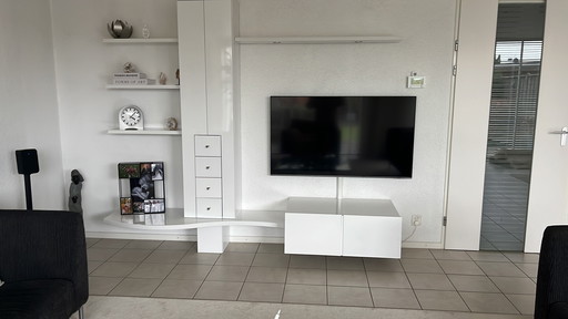 Interstar blanc brillant avec éclairage LED