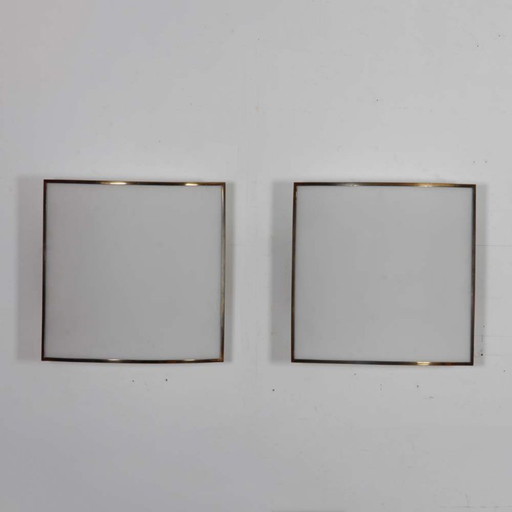 Pair of sconces by Michel Boyer for Verre Lumière, 1978