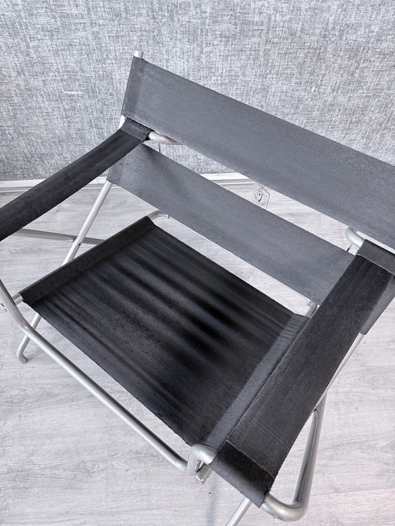 Image 1 of Fauteuil lounge Tecta D4 vintage de Marcel Breuer — Original Eisengarn, années 1970/1980