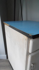 Vintage authentic Formica cabinet, '50/'60