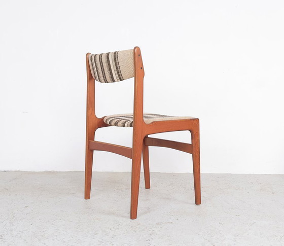 Image 1 of Set of 4 Vintage Erik Buch Teak Chairs for OD Møbler Denmark