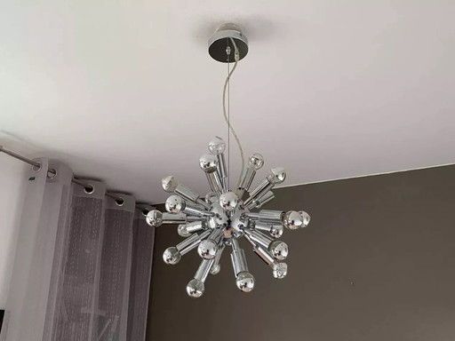 SPOUTNIK suspension. 1980. Space age.