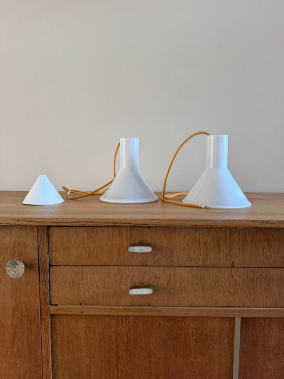 Vintage Holmegaard P&T pendel - Michael Bang - Handmade lamp – Pendant lamps, Glass (photo 4 of 7)