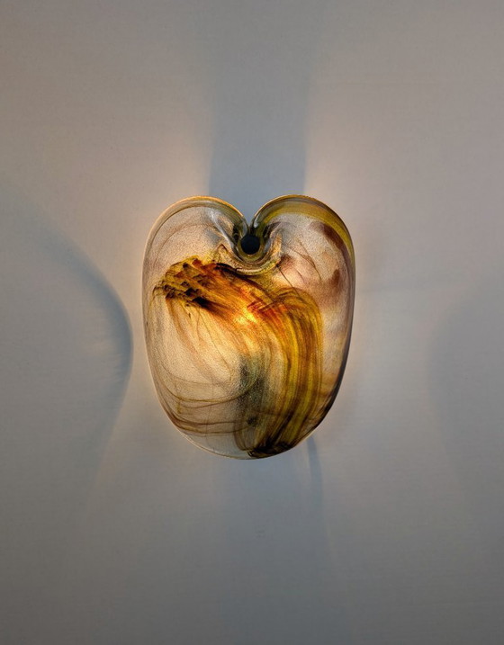 Image 1 of Per Lütken voor Holmegaard Glass Sconce, Denemarken, jaren 70