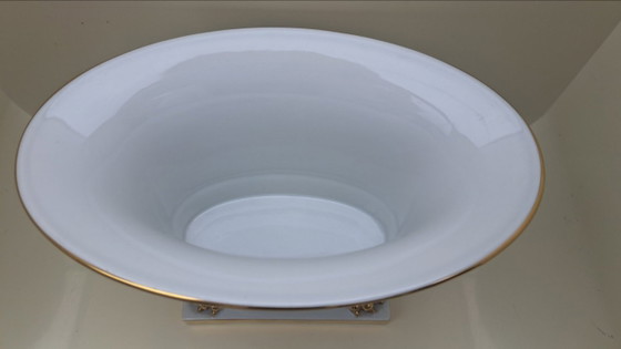 Image 1 of Herend Empire vase/cachepot (6409) on base - Rothschild bird