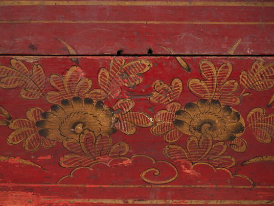 Cassa rossa antica con dettagli floreali (c.1900) #44 – Vetrine (photo 29 of 37)