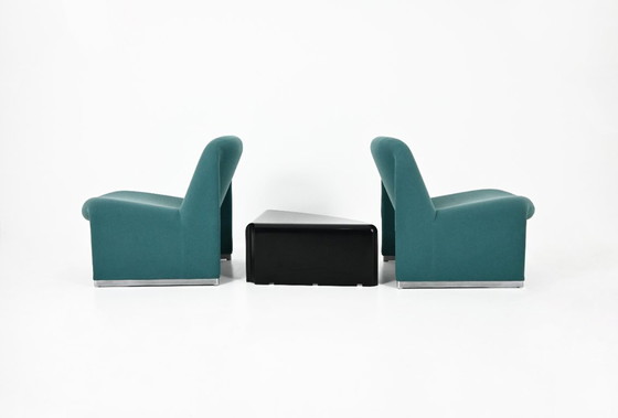 Image 1 of Chaises + Table Alky par Giancarlo Piretti pour Anonima Castelli, 1970s, Set de 3