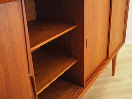 Image 1 of Teak-Highboard, dänisches Design, 1970er Jahre, Hersteller: Omann Jun