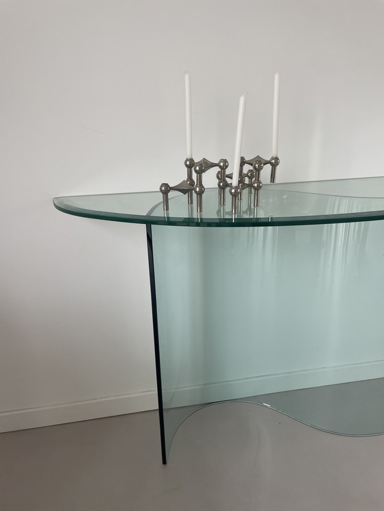 Image 1 of Tavolino laterale in vetro