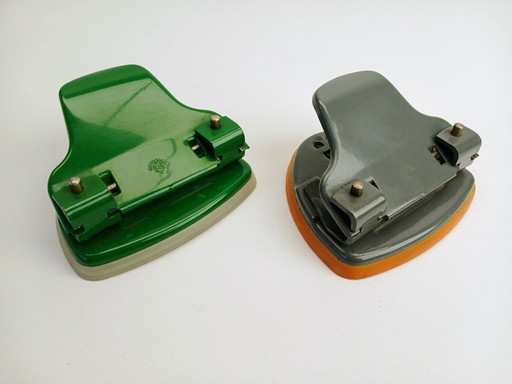 Lot de 2 perforatrices KIN vintage