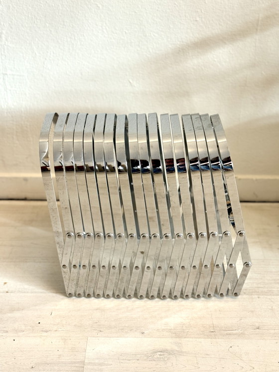 Image 1 of Revistero cromado, armónica, Luther Evans