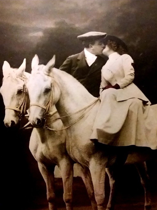 PORTRAIT ÉQUESTRE 1910