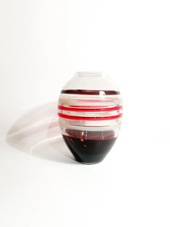 Vaso in vetro di Murano Carlo Moretti, Modello Reina, 2008 – Moretti (Carlo), Vasi, Design (photo 2 of 14)