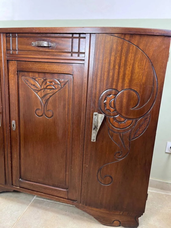 Credenza Art Déco – Armadi contenitori, Wood, Metal, Art Deco (photo 5 of 21)