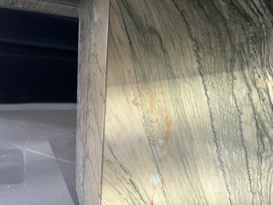 Image 1 of Mesa de centro rectangular de mármol 70s