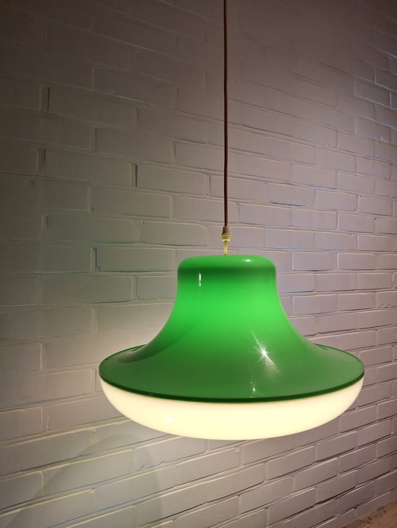 Image 1 of Lampada vintage in stile pop-art spaziale Massive, Belgio