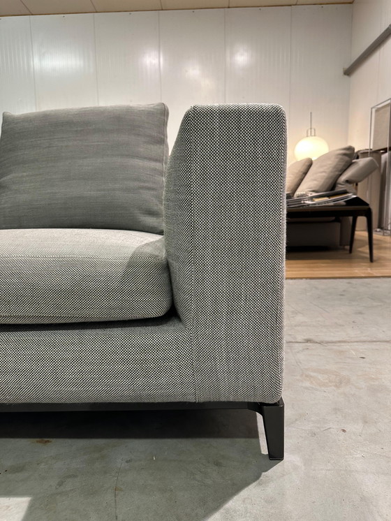 Image 1 of Minotti Andersen 3/4-Seater Gray + Headrest