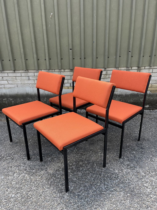 4x Pastoe sm07 dining chairs, Cees Braakman