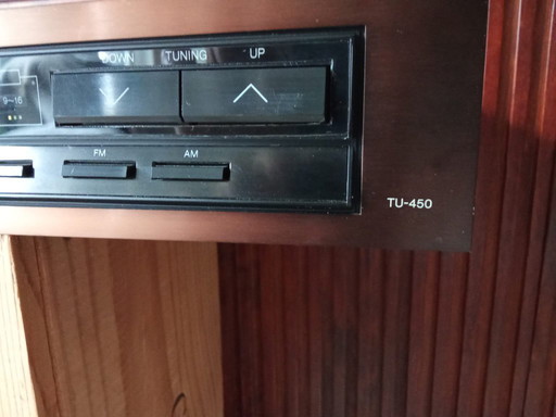DENON TU-450 stereo tuner - izgst - complete operational
