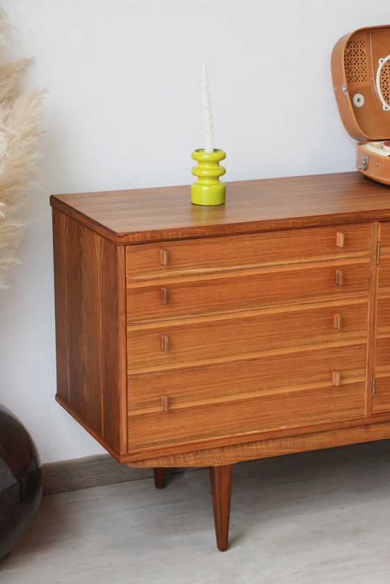 Image 1 of Vintage Walnut sideboard - 60's