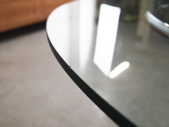 Image 1 of Mesa de cristal, diseño italiano, década de 1970, fabricada por Gastone Rinaldi.