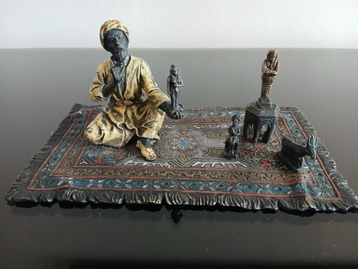 Franz Xavier Bergmann (1861-1936) Arabische voorstelling