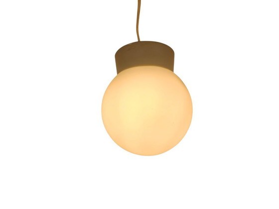 Image 1 of Plafonnier Bo Niko - Bakélite - Lampe de plafond - Belgique - Années 50
