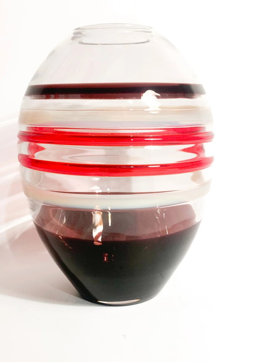 Vaso in vetro di Murano Carlo Moretti, Modello Reina, 2008 – Moretti (Carlo), Vasi, Design (photo 5 of 14)