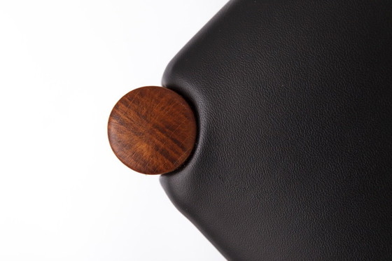 Image 1 of Set of 6 Vintage Lübke Dining Chairs 1970s Germany, Mid Century Beech Wood Chairs